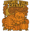 Autumn Cats & Pumpkins