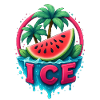 Tropical Freshness Watermelon Islands