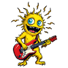 Yellow Music Monster No.3