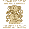 Alan Watts Present Time Quote Tee