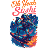Sushi Astronaut Rocket Nigiri Gift