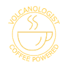 Volcanologist Coffee powered Volcanology