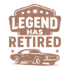 Legend Has Retired muscle car