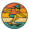 Ride the Retro – Skater Vibes