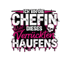 Chefin Verrückter Haufen Rock