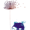 Dandelion Dream: Blue Elephant