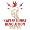Coffee first, revolution later.