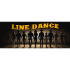 Line dance group dancing