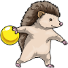 Hedgehog Bowling Bowling Ball