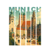Munich Skyline Shirt