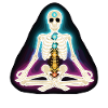 Skeleton Yoga - Chakra Pose