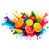Fruit, illustration, graffiti ,Fruits