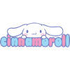 Cinnamoroll Peeks Over Lettering