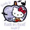 Hello Kitty Halloween Truco o trato
