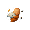 Newborn cuddles cloud