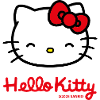 Hello Kitty Smiling With Hello Kitty Lettering