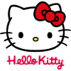 Hello Kitty Klassisch Mit Hello Kitty Schriftzug