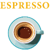Espresso Kaffee Muster für Kaffeeliebhaber