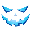 Kürbiskopf für Halloween-Party