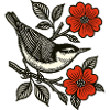 Retro Nuthatch