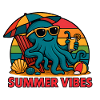 Summer vibes - Estival Chill Octopus