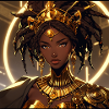 Futuristic Nubian Warrior