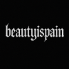  Gothic beautyispain text print