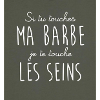 Si tu touches ma barbe