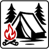 Tente Camping Icon