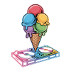 Dj Cream Turntable Artwork