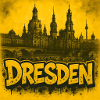 Graffiti style of Dresden