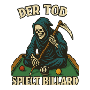 Death plays billiards