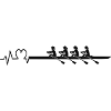 Rowing Heartbeat Women's Fours