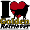 Golden Retriever , I Love ........................