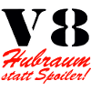 V8 displacement instead of spoiler .........................