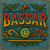 Vibrant Bassar Folk Pattern