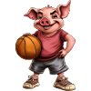 Cochons de basket-ball