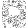 Web Design Doodle Icons