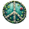Zen Peace Pond Art