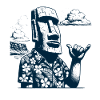 Easter Island - Swag Moai