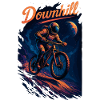 MTB Mountainbiking Downhill Astronaut Geschenk