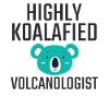 Volcanologist Koalafied Volcanology