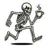 Skeleton Coffee Running Club