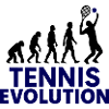 Tennis Evolution Sport Motif