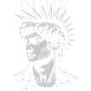 David Michelangelo als Punk