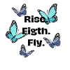 Rise. Fight. Fly - Butterfly
