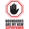 Empowering Hand with Boundary Reminder