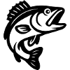 Silhouette de poisson