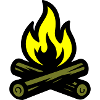 Fire Campfire Icon