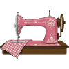 Machine sewing and embroidery